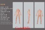 dolly 155cm C-Cup sex puppe
