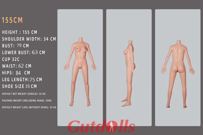dolly 155cm C-Cup sex puppe
