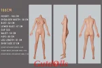 sexdoll 166cm D-Cup QQDOLL dolls