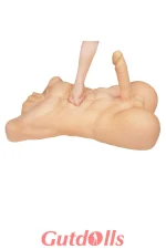 mini silikon Männlicher Torso- sexpuppe